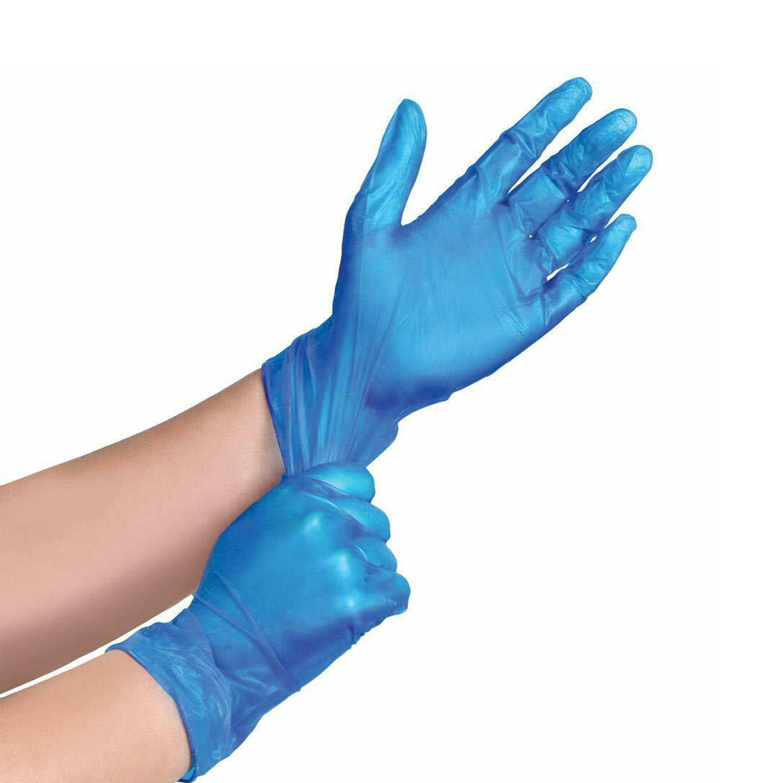 Disposable Vinyl Powder Free Glove, Ctn of 1000, Blue