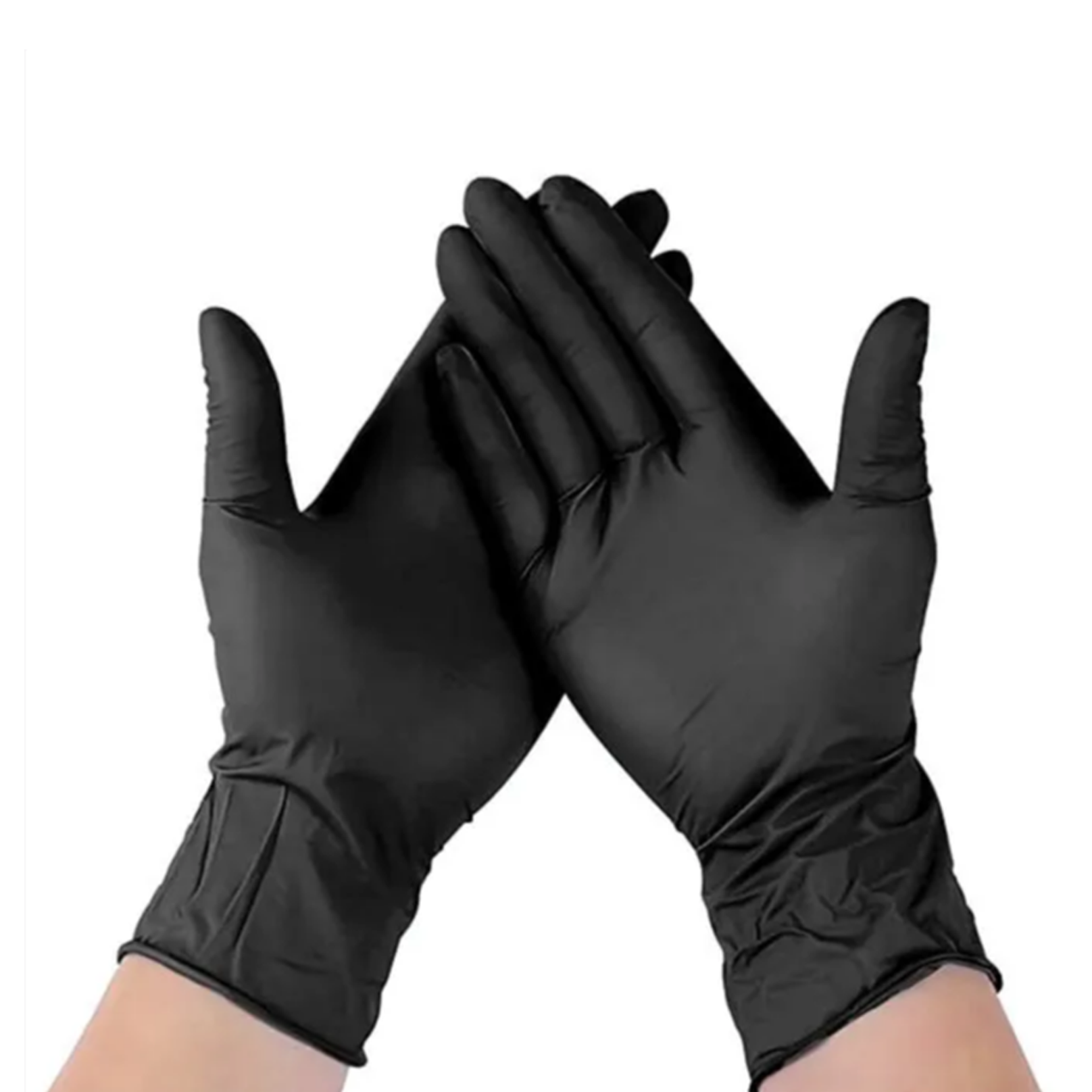 Black nitril gloves